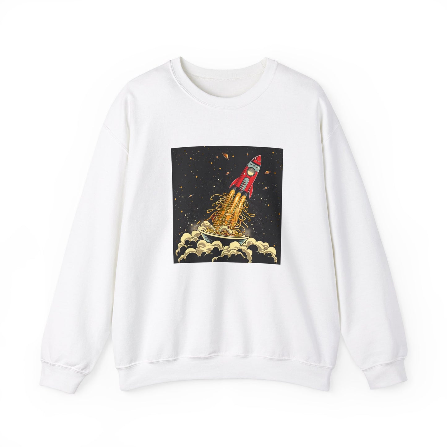 Rocket Ship Ramen Bowl Sweatshirt - Nihon Kollection