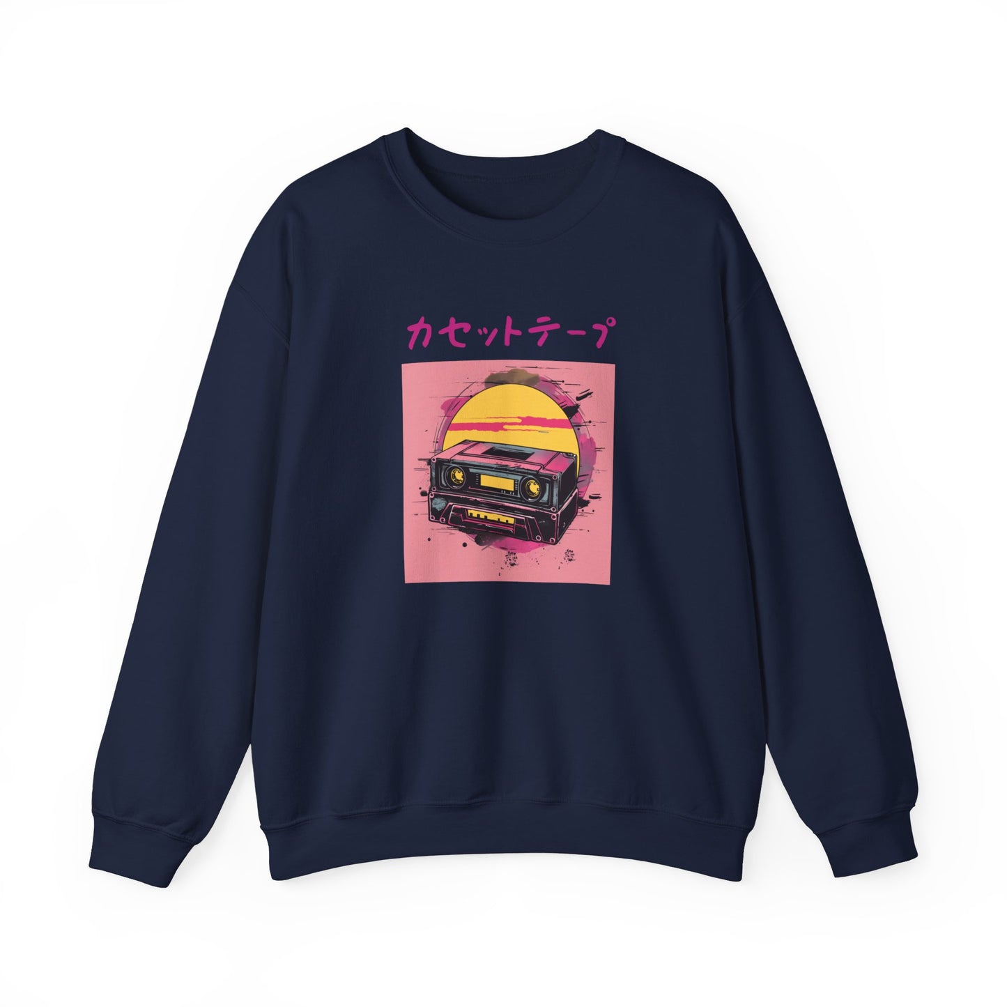 Retro Japanese Cassette Tape Sweatshirt - Nihon Kollection