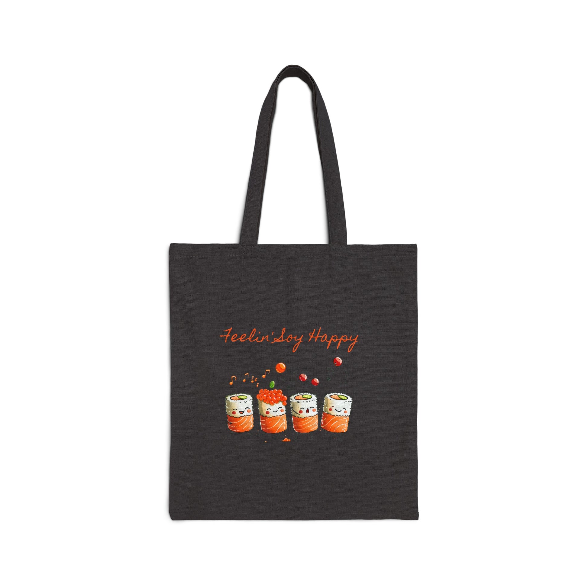 Feeling Soy Happy Dancing Sushi Pieces Tote Bag - Nihon Kollection