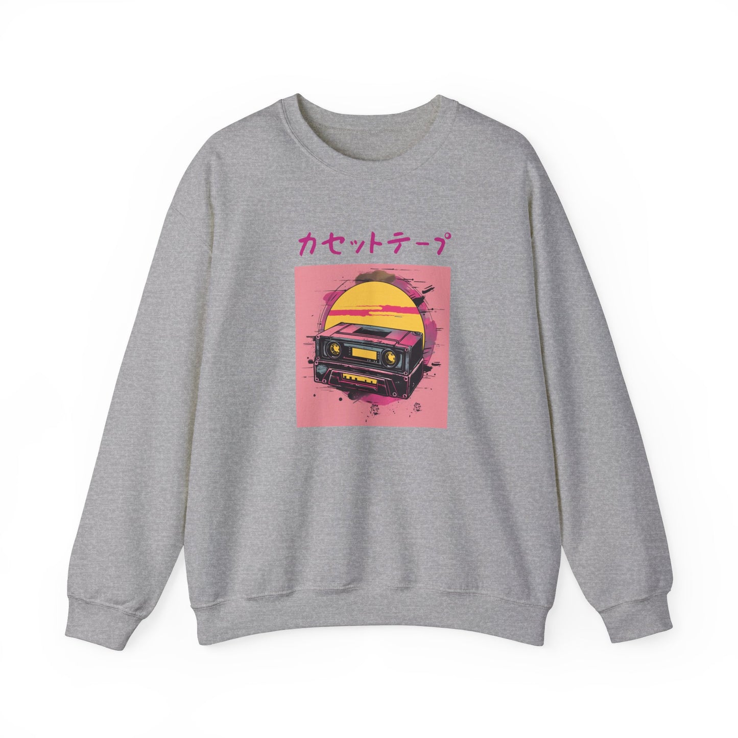 Retro Japanese Cassette Tape Sweatshirt - Nihon Kollection