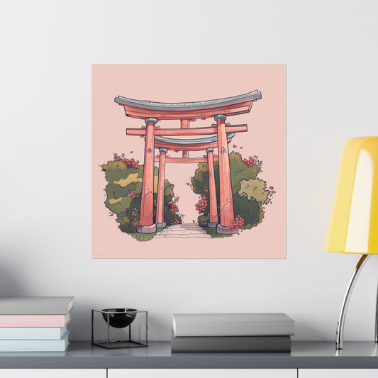 Japanese Torii Gate Poster - Nihon Kollection