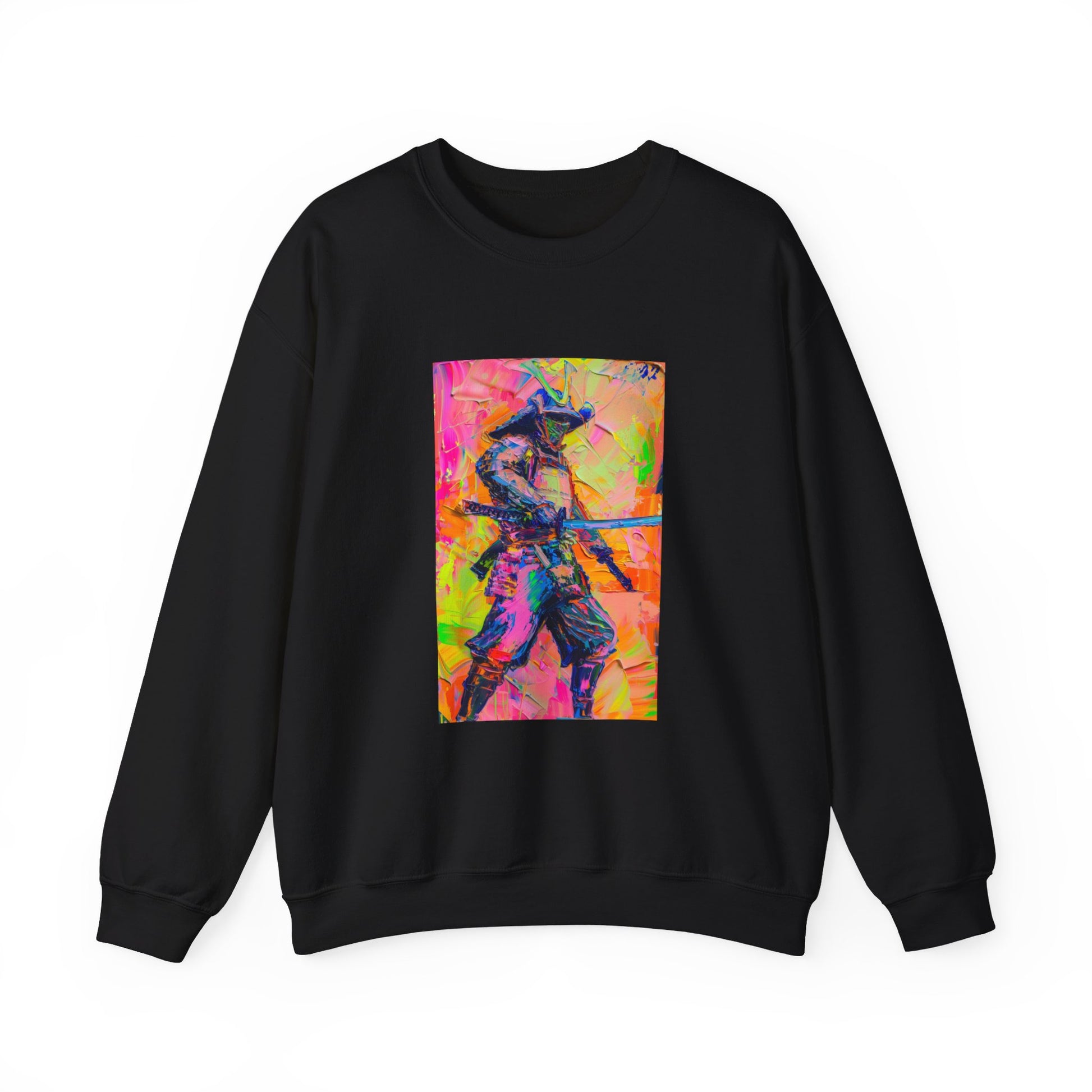 Oil Paiting Samurai Sweatshirt - Nihon Kollection