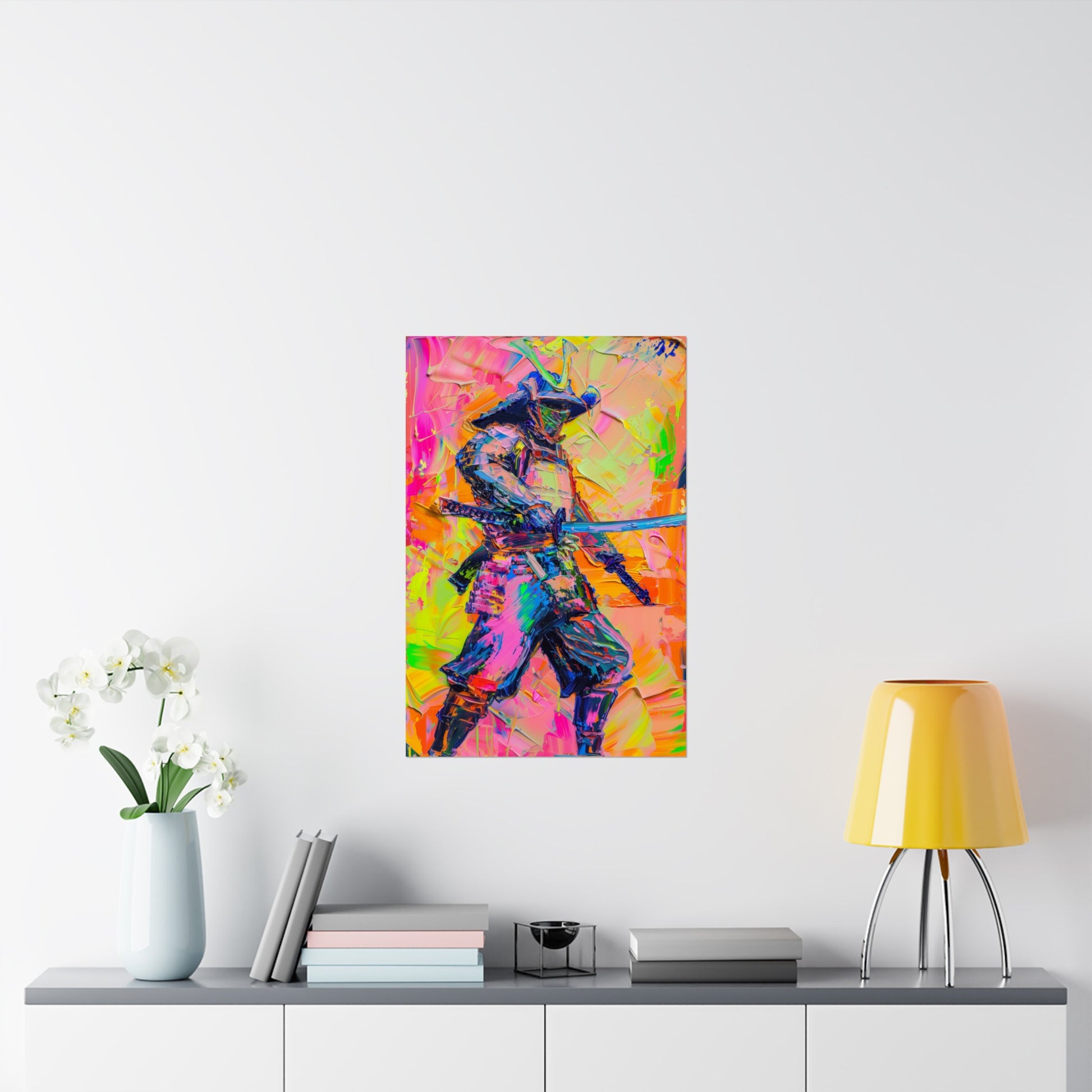 Oil-painting Samurai Poster - Nihon Kollection