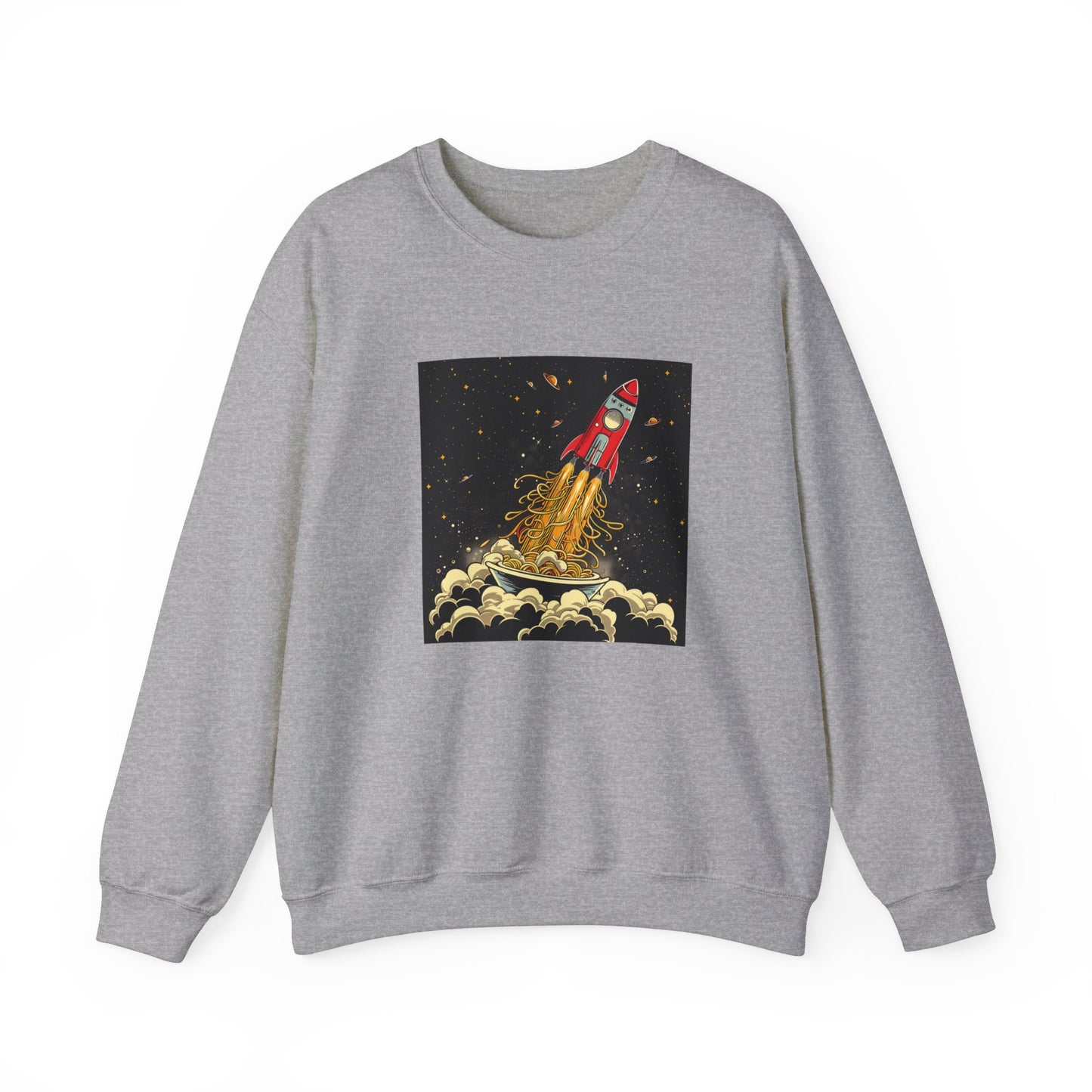 Rocket Ship Ramen Bowl Sweatshirt - Nihon Kollection