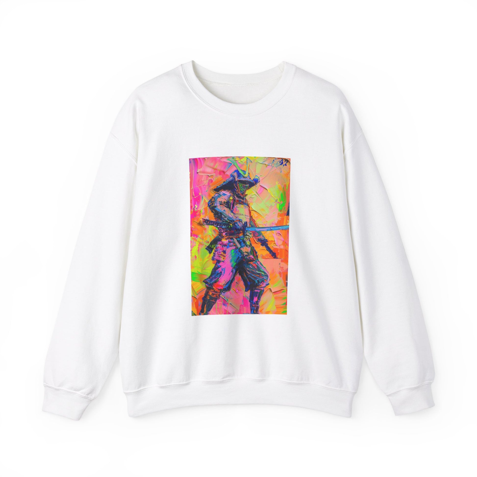 Oil Paiting Samurai Sweatshirt - Nihon Kollection