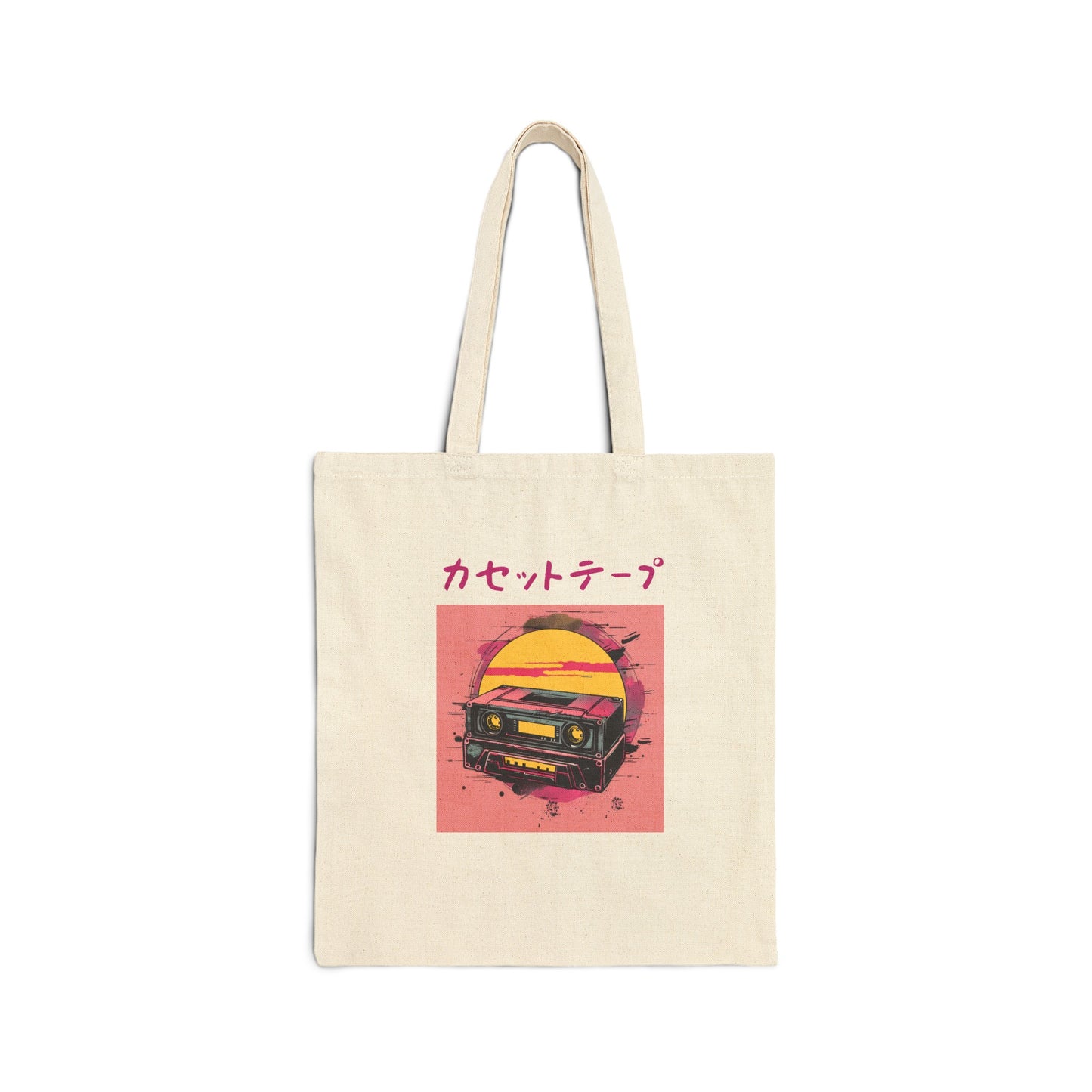 Retro Japanese Cassette Tape Tote Bag - Nihon Kollection