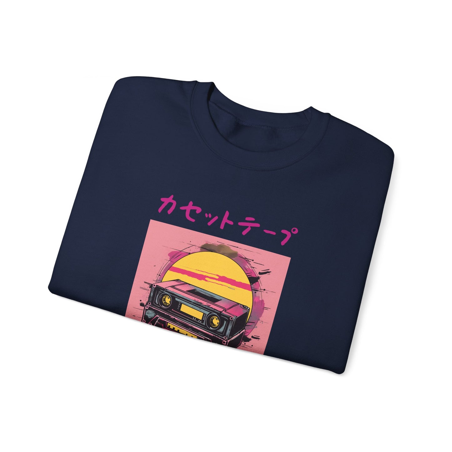 Retro Japanese Cassette Tape Sweatshirt - Nihon Kollection