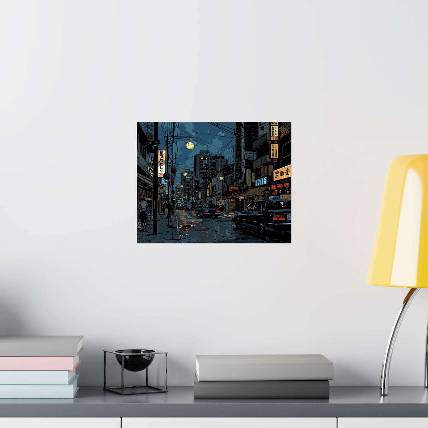 Tokyo By Night Poster - Nihon Kollection